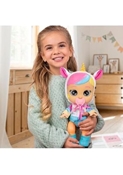 Baby Cry Babies Day Care Dreamy Sesli Ağlayan Bebek Aksesuarlı Kız Çocuk Hediyelik Standart