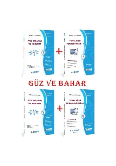 Egem Aöf Web Tasarımı Ve Kodlama Ve Bank 1. Sınıf Konu/soru