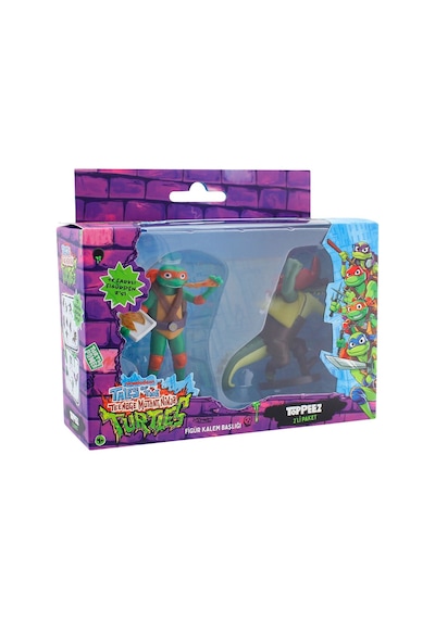 Tmnt Figürlü Kalem Başlığı 2''li Paket Model 4 Nt2018