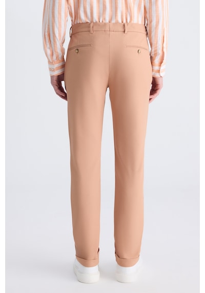 Twn Slim Fit Tarçın Armürlü Rayon Jogger Pantolon 2ec03kv723500 T30