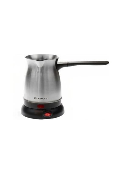 Crown Çelik Cezve Maxi Crw-7104 600w 6 Fincan Kapasiteli