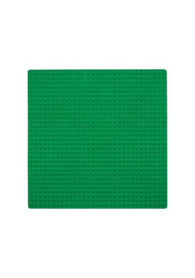 25x25 Cm Blok Oyun Tablası Yeşil Yapım Oyuncakları İçin Zemin