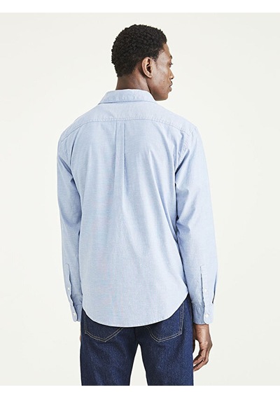 Dockers Stretch Oxford Mavi Gömlek Blue Çok Renkli