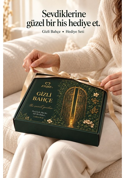 Rosie Gizli Bahçe 5 Li Çubuklu Oda Kokusu Hediye Seti 5 X 50 Ml The Secret Garden Fresh