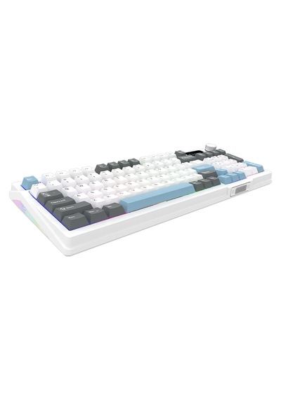 Aqırys Atrıa White %95 Aqirys White Linear Switch Hotswap Rgb İngilizce Mekanik Gaming Klavye