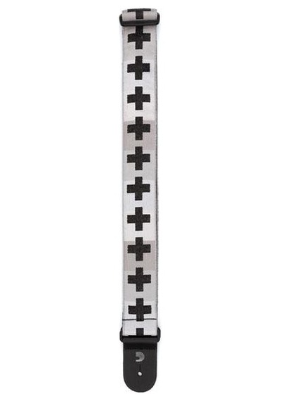 Planet Waves T20w1509 Woven Gitar Askısı - Checkered Crosses Aks