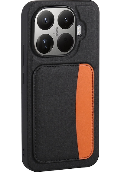 Zore 15t Pro Kılıf Kartlıklı Zore X-kart Silikon Kapak - Lacivert