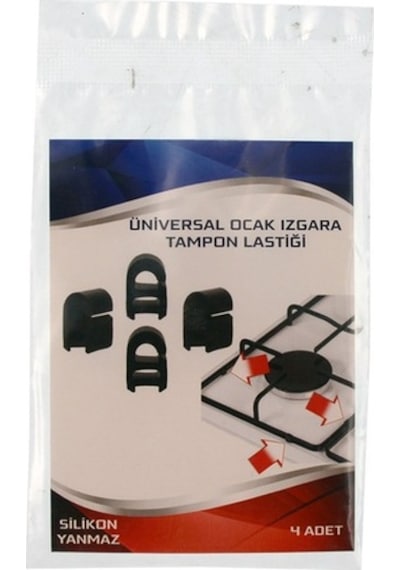 Arçelik - Beko - Altus Uyumlu Ocak Izgara Lastik Seti - 12'Li