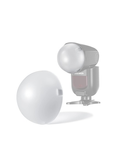 Neewer M12 Manyetik Dome Difüzör Z2pro, Z2 Ve Z1 Yuvarlak Kafa Flaşlar İçin