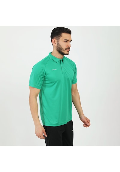 Yeşil Tryon Erkek Polo T-shirt Victory 001