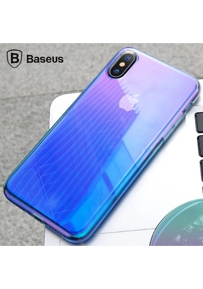 Baseus İphone Xs Max Glow Case Şeffaf Silikon Kılıf- 5775