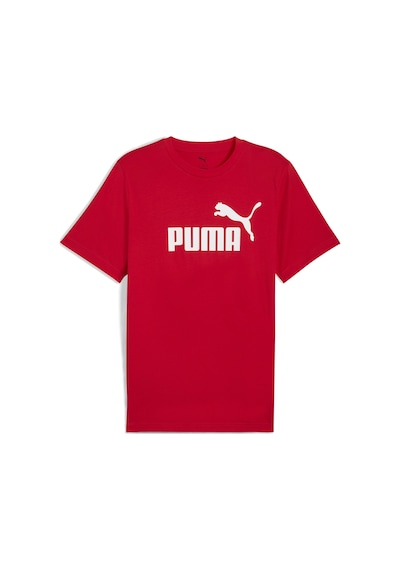 Puma 68253211 Ess No. 1 Logo Tee Unisex Spor Tişört KIrmızı