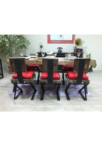 Ntconcept Ntconcept Masif Ağaç Ofis Ve Yemek Masası