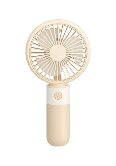 Taşınabililir Mini Usb Şarjlı 3 Kademeli El Masaüstü Vantilatör Fan Soğutucu Ym88214 Kahverengi Açık