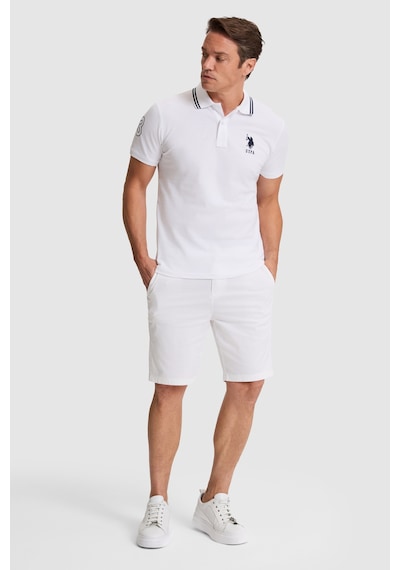 U.s. Polo Assn. Erkek Beyaz Şort / Bermuda 50322320-vr013