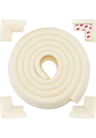 Jumbo 2 Mt. Kenar Ve 4 Ad. Köşe Koruyucu Krem-95 Krem