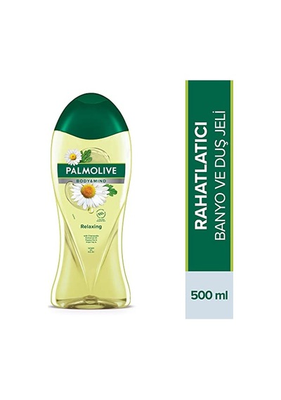Palmolive Body & Mind Papatya Özü Ve Doğal Yağ İle Rahatlatıcı Banyo Ve Duş Jeli 500 Ml Acai Üzümü