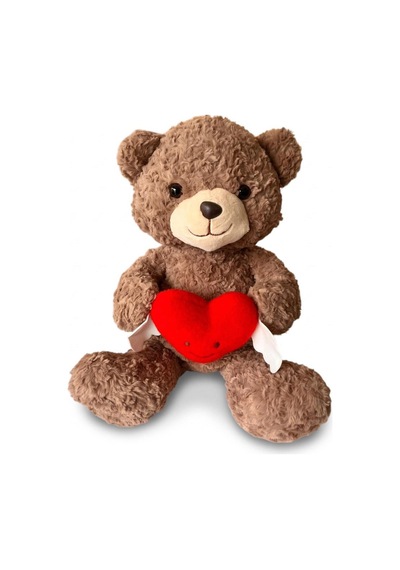 Pl50247 50 Cm Kanatlı Tutan Ayı Peluş Oyuncak Çok Renkli
