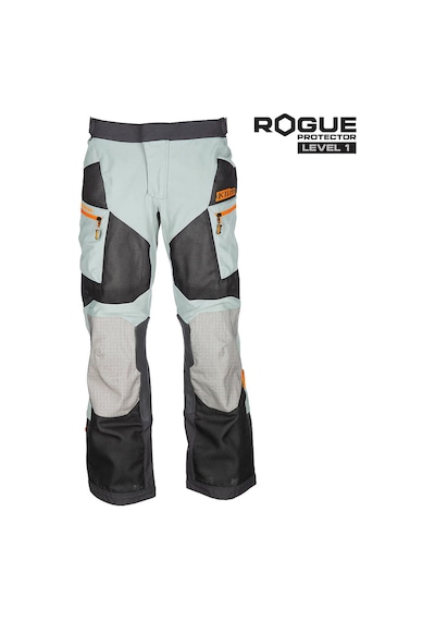 Klim Baja Korumalı Motosiklet Pantolonu Gri Siyah Oranj Gri / Siyah / Oranj