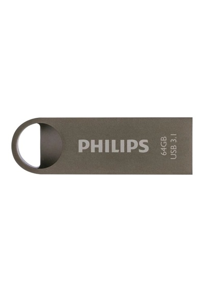 Phılıps Fm64fd165b, 64gb, Usb 3.1, Moon, Uzay Grisi, Flash Disk