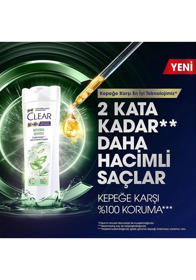 Women Kepeğe Karşı Etkili Şampuan Bitkisel Sentez 350 Ml X3
