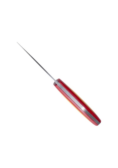 Cudeman 443-bef Catalana L Spanish Flag Micarta Saplı Deri Kılıflı Kamp Çakı Çok Renkli