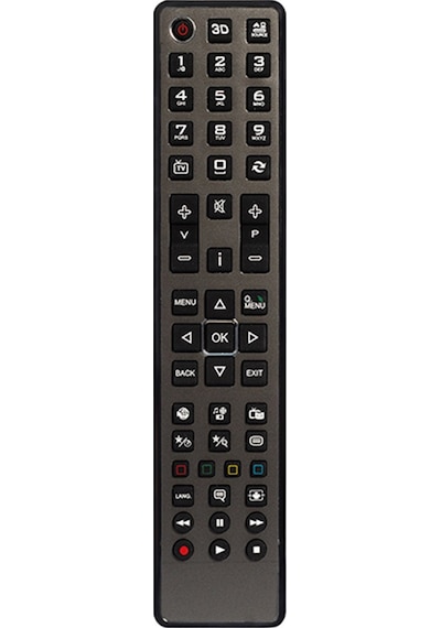 Weko Kl Vestel Uyumlu Lcdled Tv 3D 'Li Kenari Metalik Tv Kumandası