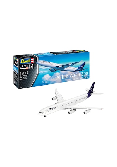 Adore Vsu03803 Airbus A340-300 Lufthansa New Livery