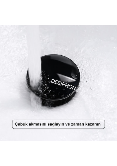 Parlak Bas-aç Pop-up Lavabo Gider Süzgeç Sifonu Lavabo Gider Borusu Dahil