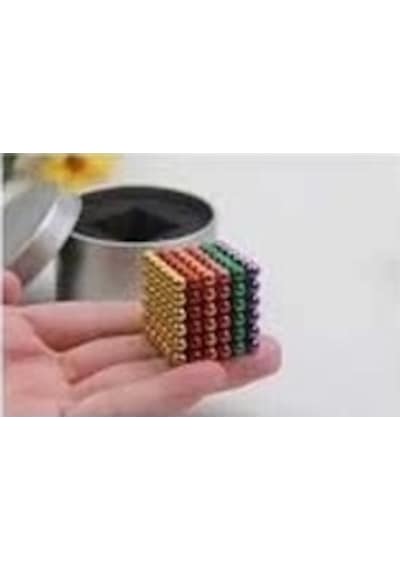 Sihirli Manyetik Toplar Dyum Mıknatıs Küp Bilye 216 Adet Cube Küp Dymium -