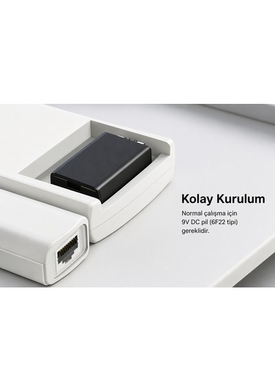 Unıtek Ethernet Kablosu Test Cihazı Ot140agy01