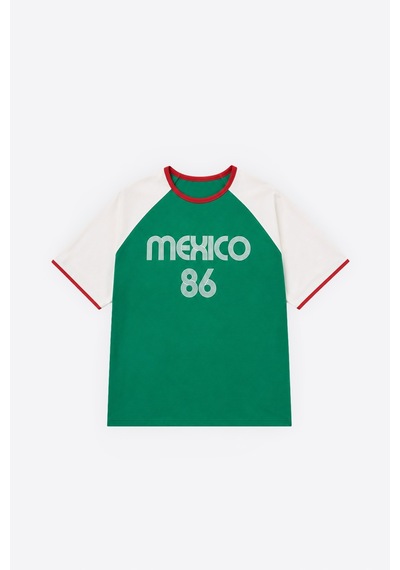Fıfa World Cup 26 Meksika Oversize Tişört Çok Renkli
