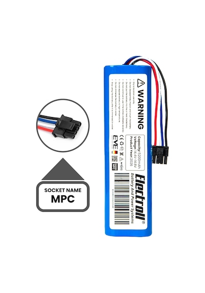 Xiaomi Mi Vacuum Mop 1c 2in1 Uyumlu Batarya Mega Kapasite 5200mah Robot Süpürge Pil Stytj01zhm