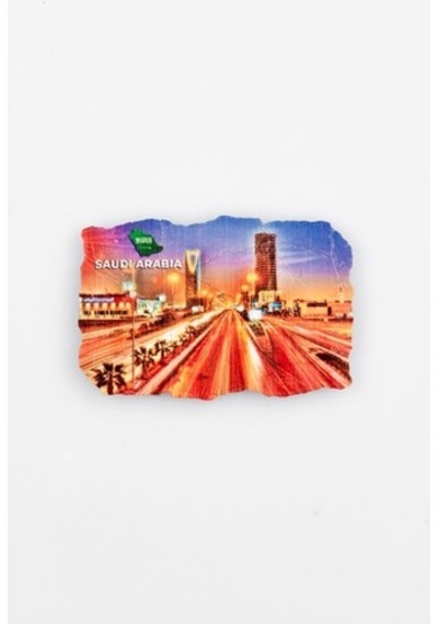 Suudi Arabistan Fresco Magnet