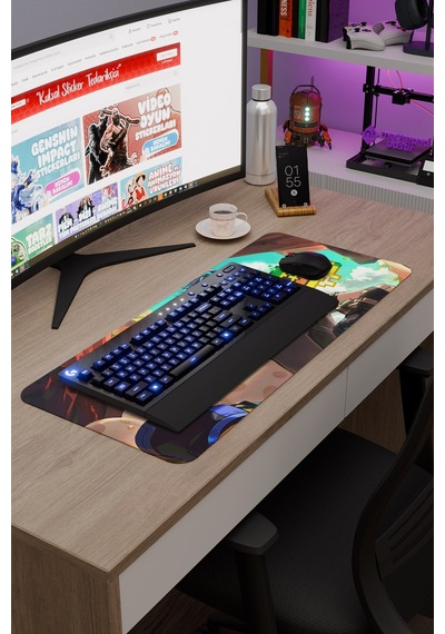 Kinich Genshin Impact Anime Gacha V2 - 70x30 Xl Gaming Mouse Pad Fare Altlığı