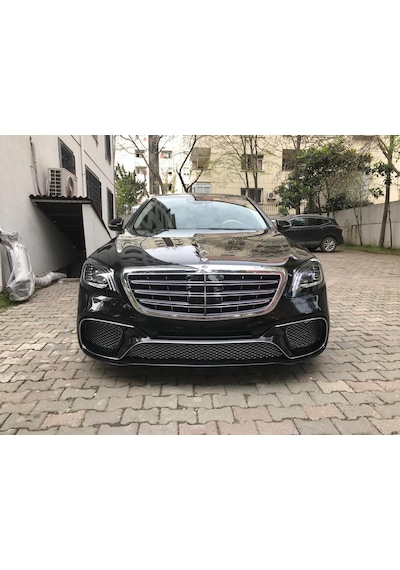 Mercedes W222 Makyajlı S65 Amg Ön Tampon Krom Izgara Seti 18+