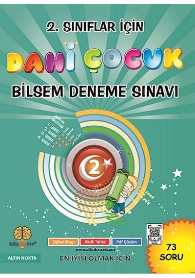 Altın Nokta 2. Sınıf Dahi Çocuk Bilsem Deneme Sınavı