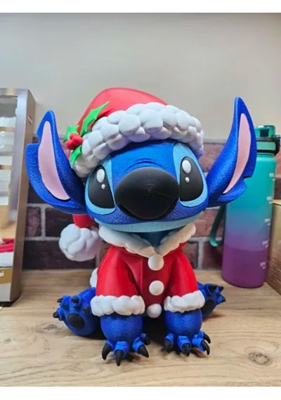 Noel Temalı Sevimli Uzaylı Figür Kış & Yılbaşı Dekoru 23cm