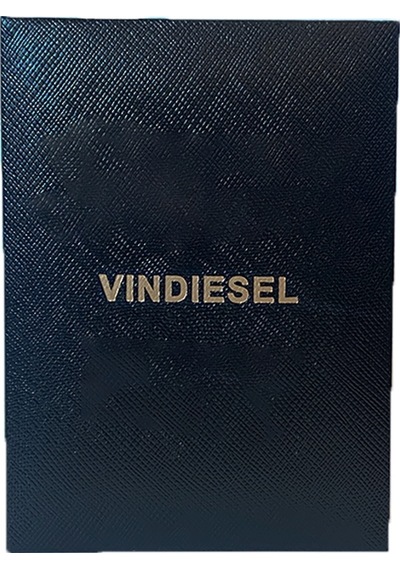 Vindiesel Soft Flame Siyah-gold Desenli Çakmak - Tr7705