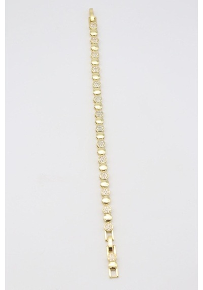 Vıp Bileklik 14 K-17301 17+2cm Çok Renkli
