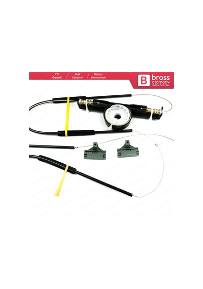 Ford Mondeo MK3 2000-2007 İçin Ön Sol Kapı Cam Kriko Tamir  Seti