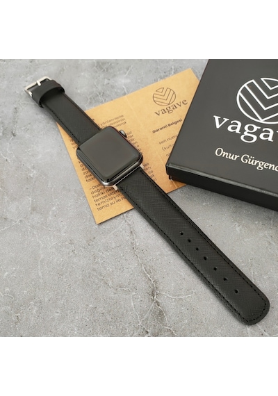 Vagave Apple Uyumlu  Watch Deri Kordon 38 40 41 42 44 45 MM (498114259)