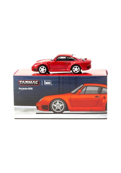 Tarmac Works X İxo Models 1/64 Porsche 959 Red