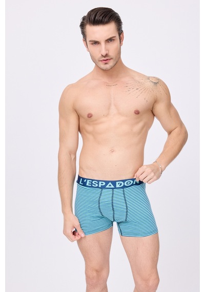 L'espadon Maritime Elite Erkek Boxer Şort -3111 Turkuaz