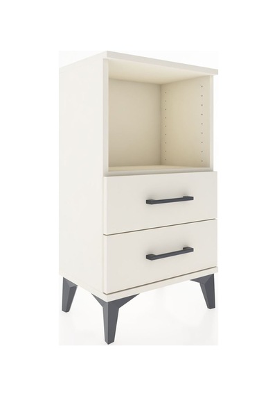 Arges Komodin Tek Raflı 2 Çekmeceli 44x30x80 Aytaşı-aytaşı Aytaşı