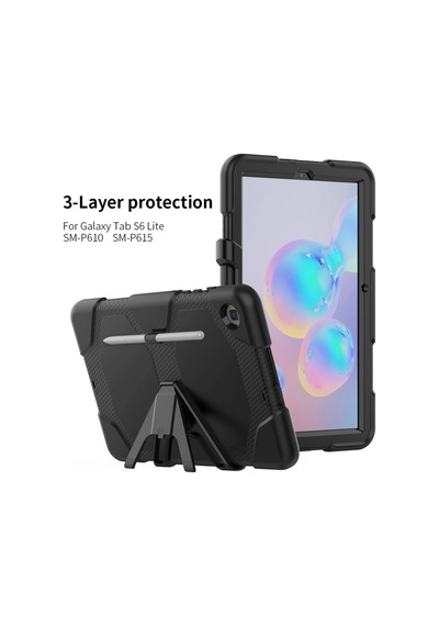 Newface - 307 - Samsung Galaxy Uyumlu T500 Tab A7 10.4 Kılıf Griffin Tablet Kapak - Csmo-tex - - Siyah