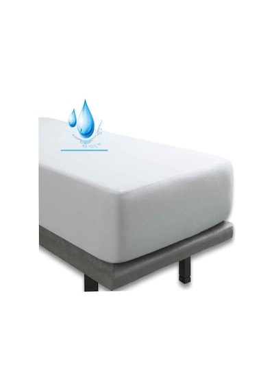 Bebesi Bebe 70x110 Cm Pamuk Fitted Alez Sıvı Geçirmez Beyaz