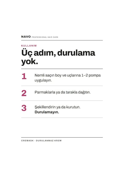 Argan&keratin Bağ Onarıcı Ve Şekillendirici Saç Bakım Kremi Cremask Perfected Haır Cream