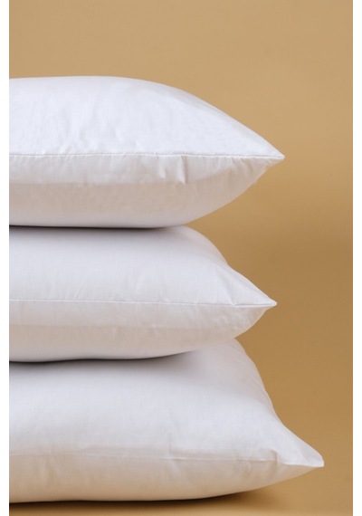 New York Serisi 2 Adet King Size Microfiber Yastık 60x80cm 1100gr Beyaz