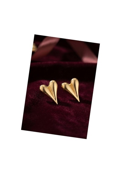 316l Çelik Gold Renk Model Küpe Tj-bkp12015 Evimdeyokyok